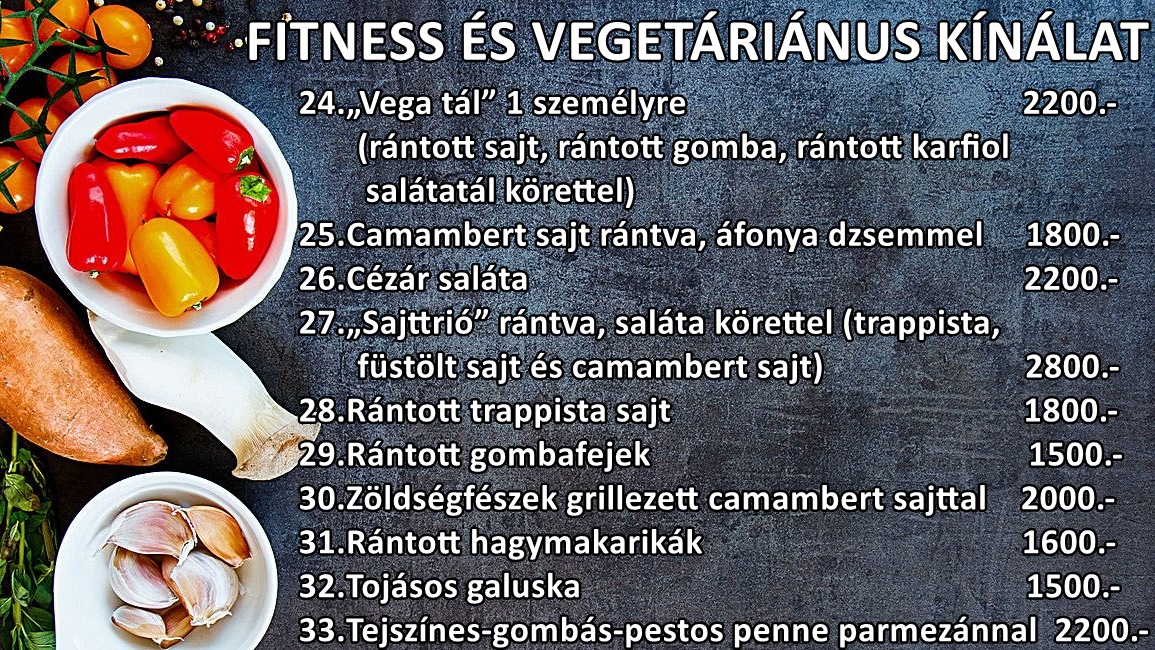 Menu Reptér Étterem - Palkó Csárda-6